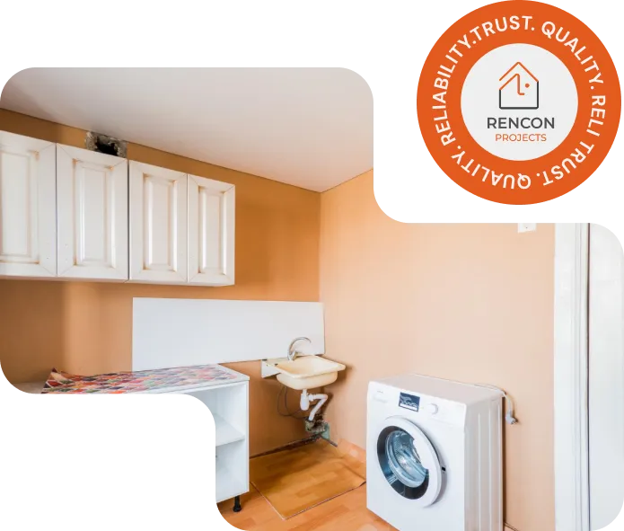 Laundry renovation by Rencon Projects